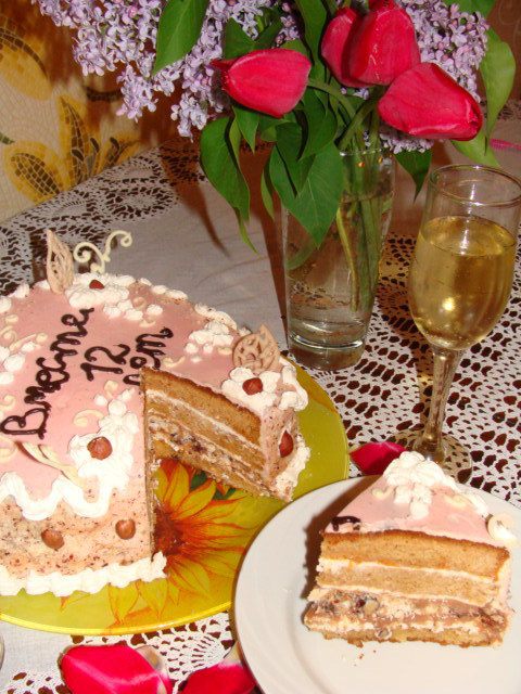 Торт &amp;quot;Медовое сердце&amp;quot;