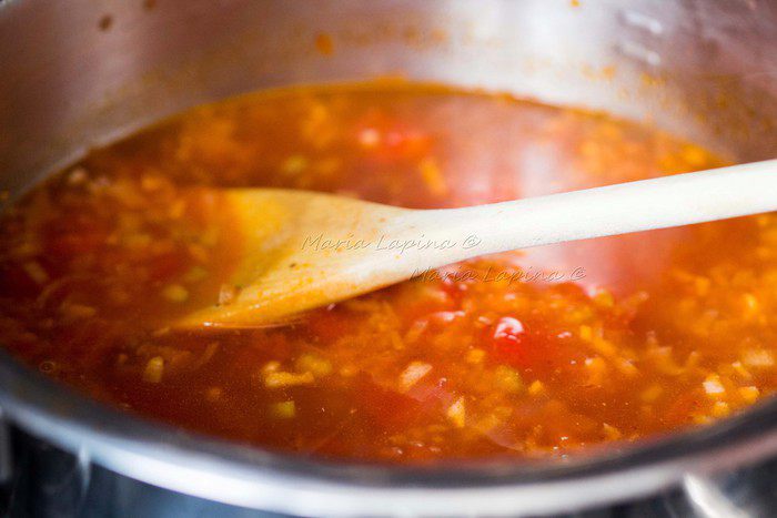 Буйабес с соусом руй (французский рыбный суп)