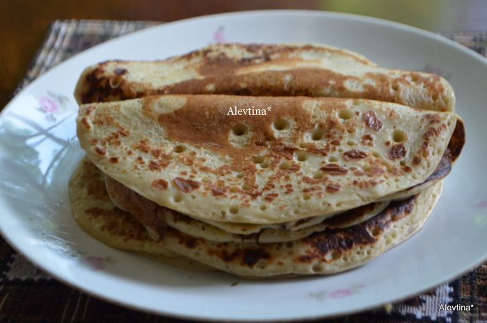 Блинчики банановые