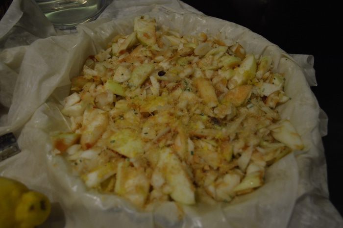 Французский яблочный крустад 