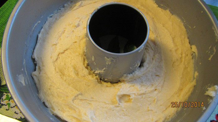 Немецкий мраморный кекс с шоколадной пастой