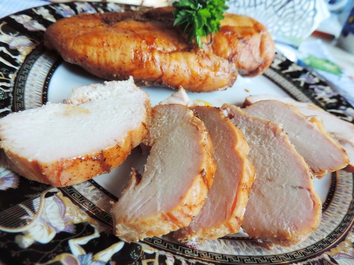 Копченая куриная грудка в домашних условиях