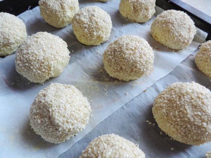 Творожно-сырные булочки (без дрожжей)