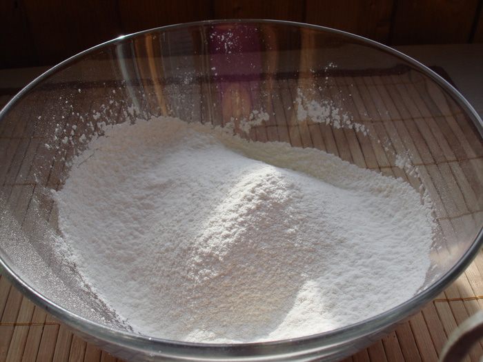 Яблочный пирог из творожного теста.