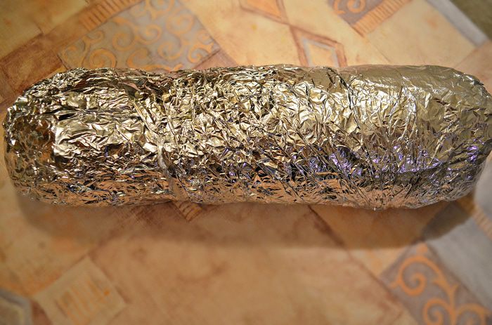 Новогодний рулет из индейки