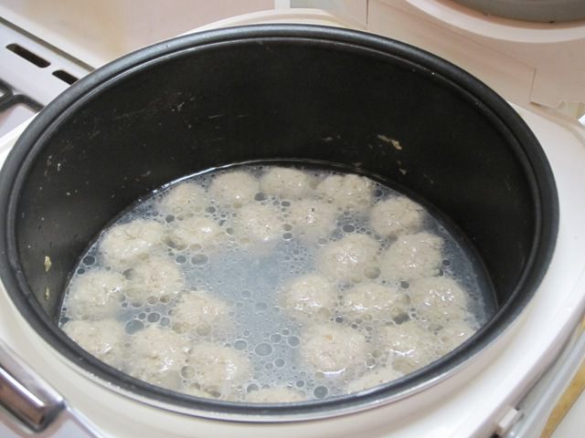 Суп с фрикадельками