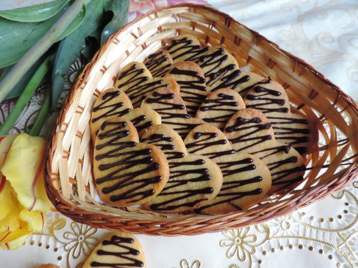 Изысканное песочное печенье