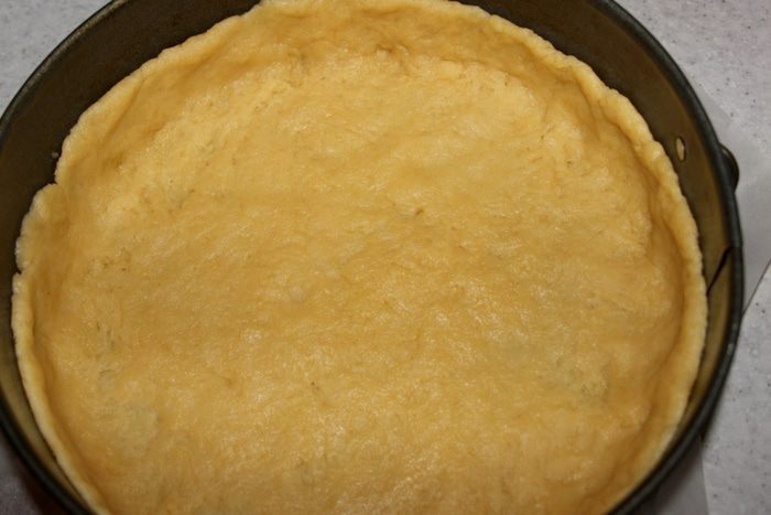 Пирог с сыром и творогом