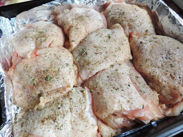Запеченные куриные окорочка &amp;quot;По-французски&amp;quot;
