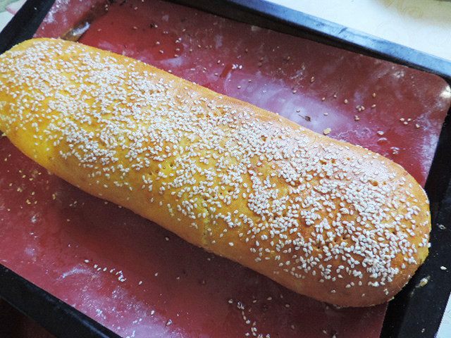 Картофельно-тыквенный рулет с вешенками