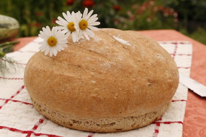  Деревенский ржаной хлеб 