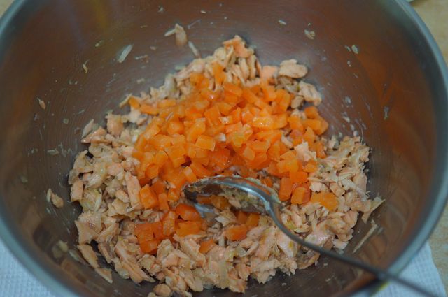 Рийет из лосося (Rillettes de Saumon)