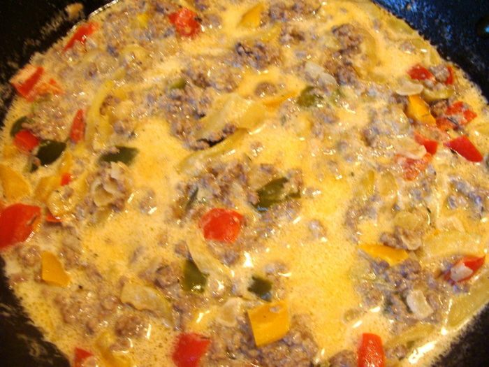 Домашняя зеленая лазанья 