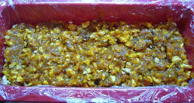 Марципановое полено