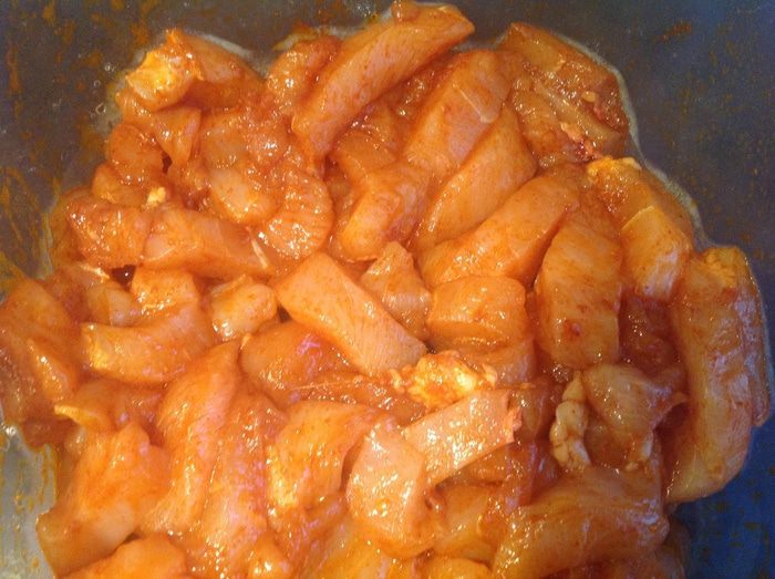 Курица по-гавайски