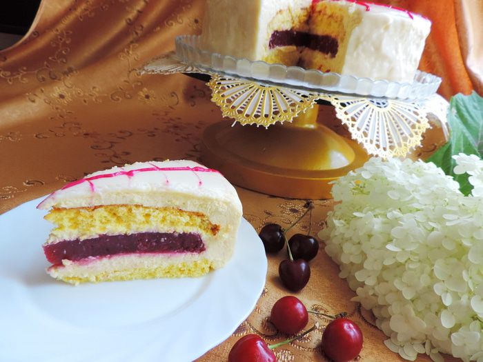 Торт &amp;quot;Рубиновая жемчужина&amp;quot;