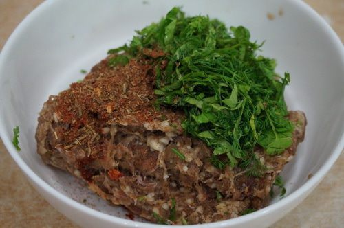 Хинкали с бараньим фаршем