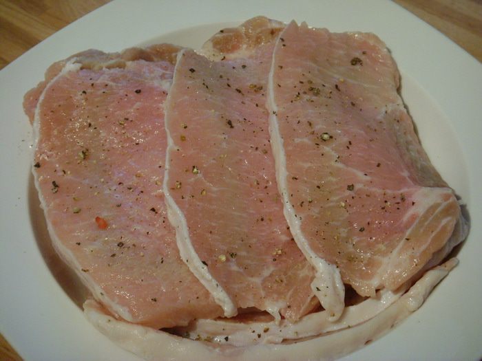 Венский шницель с картофельным салатом