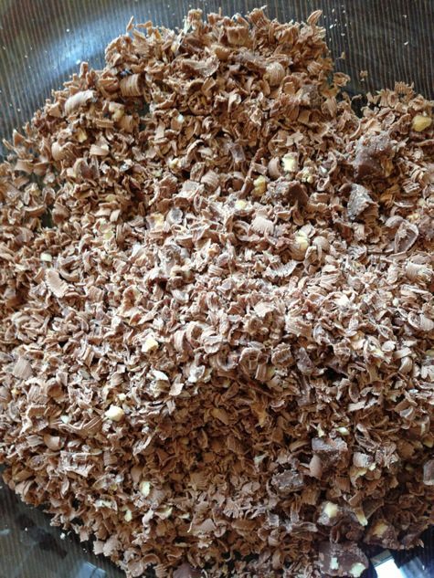 Песочное печенье с шоколадом на крахмале