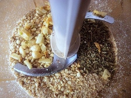 Спагетти в стиле трапанезе