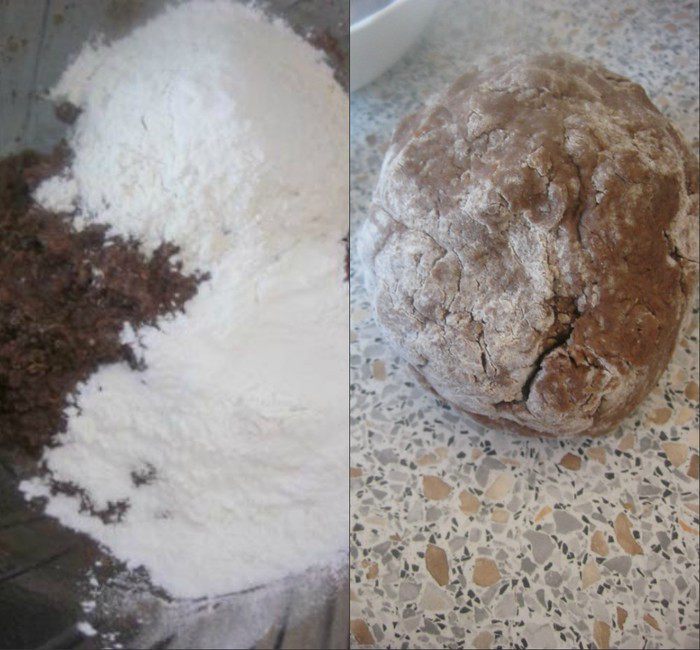 Печенье &amp;quot;Шоколадные ромбики с корицей&amp;quot;