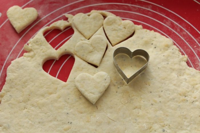 Мясо с грибами и сырными сконами