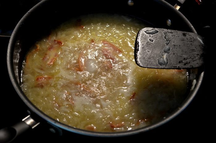  Луково-беконовый суп