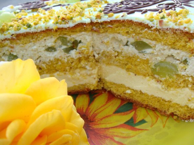 Торт-мусс &amp;quot;Фруктовая мелодия&amp;quot;