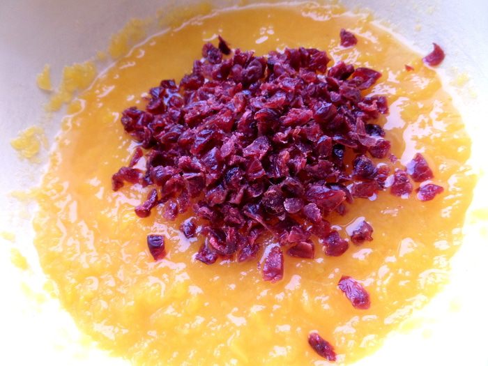 Тыквенно-творожные оладушки