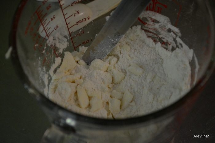 Кекс кофейный с голубикой