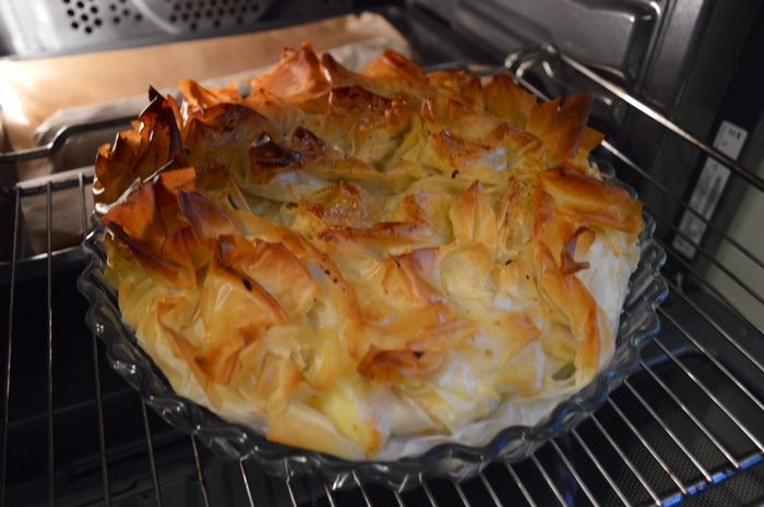 Французский яблочный крустад 