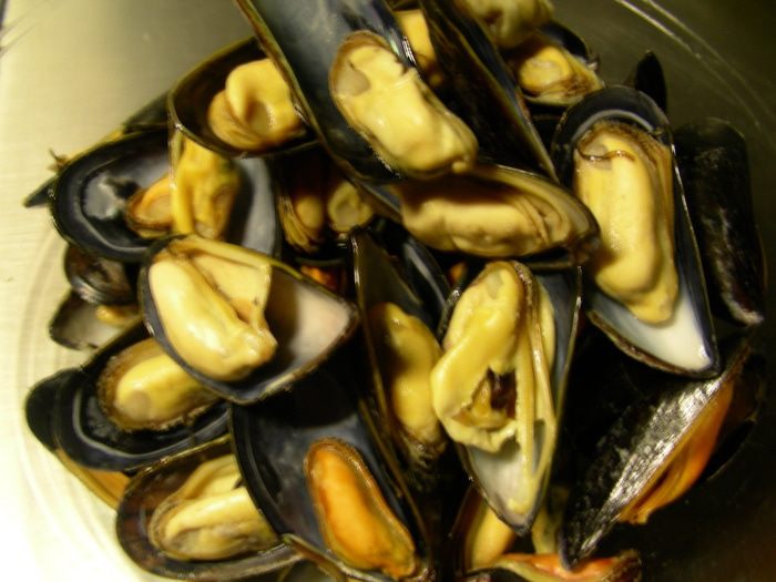 Нежный суп с мидиями по-шотландски