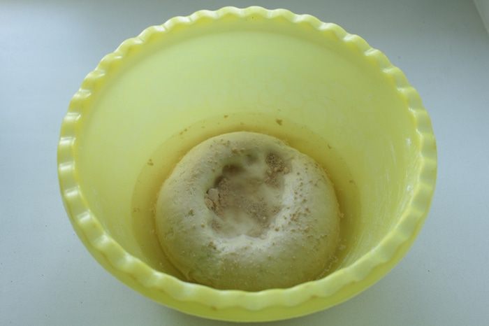   Картофельный хлеб с тыквенными семечками