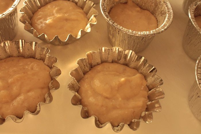 Банановые кексы со сливочным сыром и йогуртом