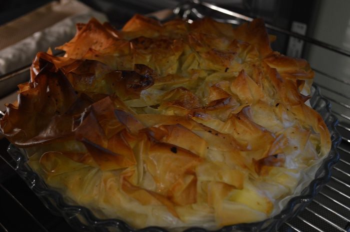 Французский яблочный крустад 