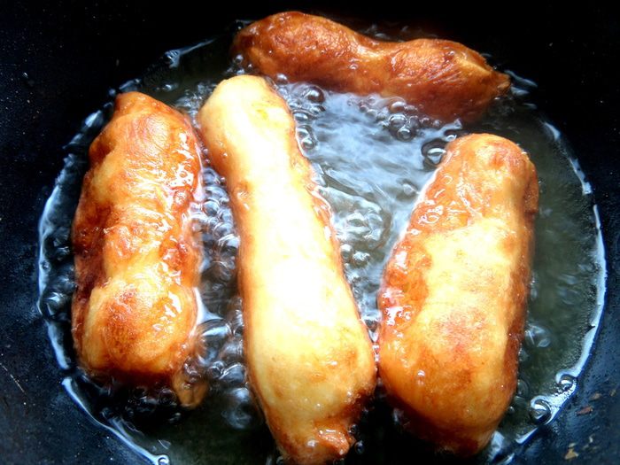 Творожные пончики-батончики