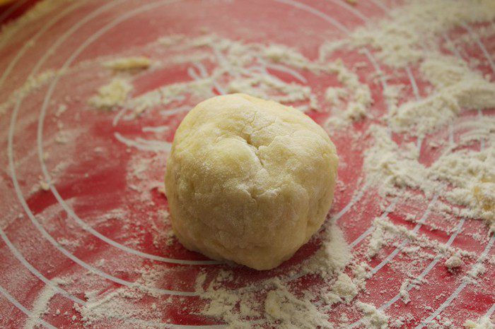 Запеченные картофельные шарики с фаршем