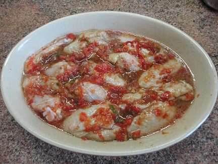 Пряные куриные крылышки (Алитас де пойо)