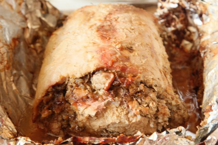 Мясной рулет выходного дня