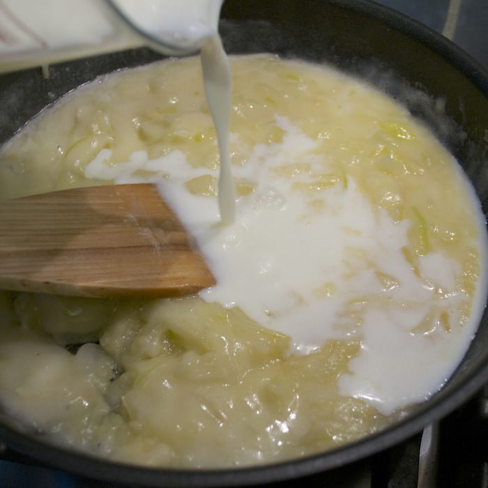 Бакала с полентой