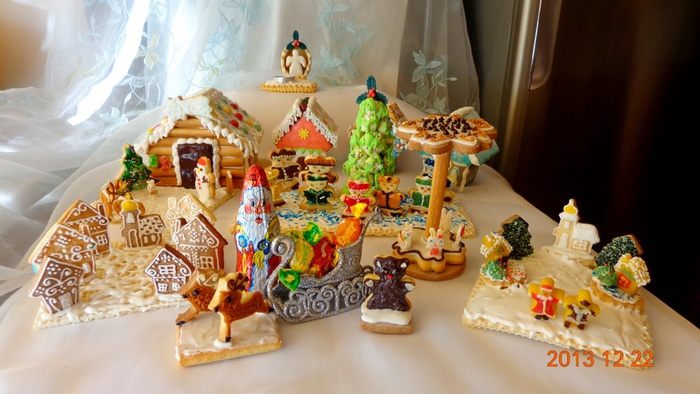 Пряничная Рождественская деревня