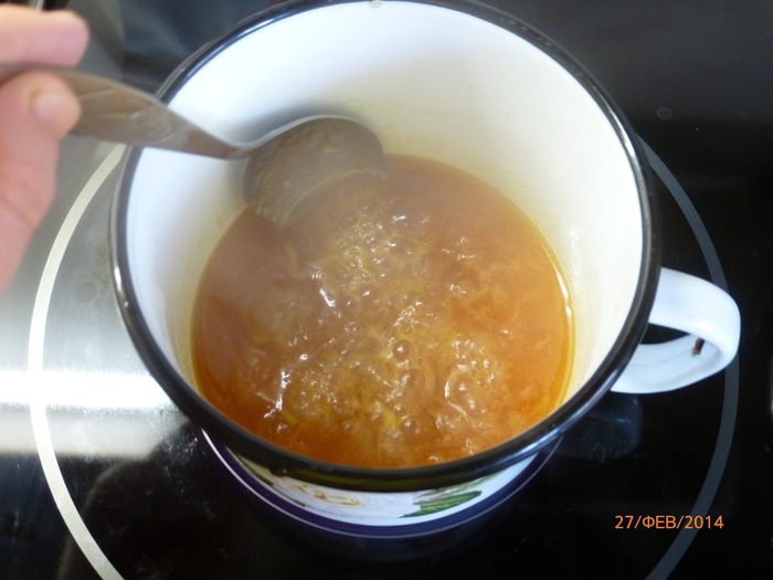 Блинчатый пирог с апельсинами