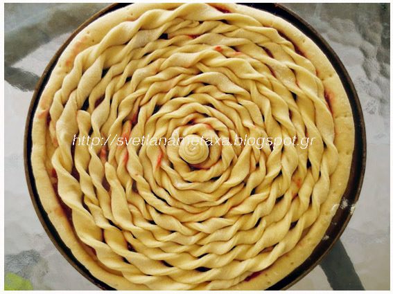 Пирог &amp;quot;Спираль&amp;quot; с начинкой из малинового джема