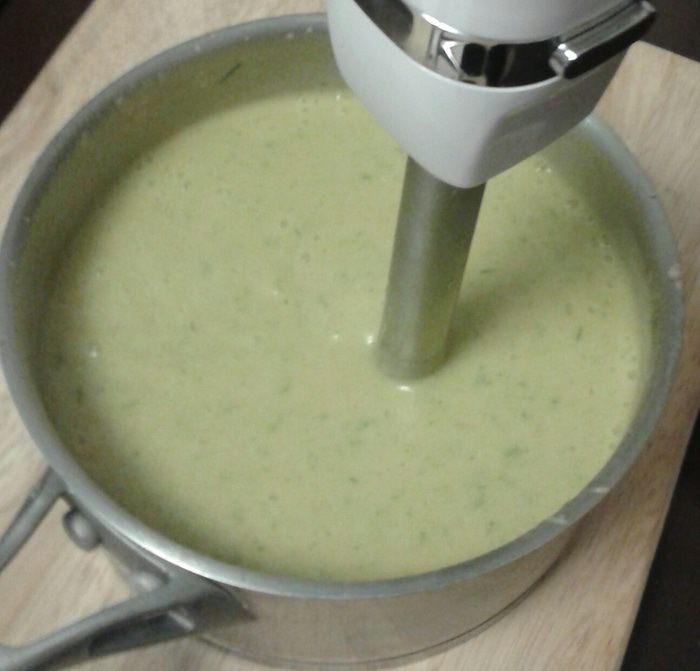 Овощной суп-пюре с грибами