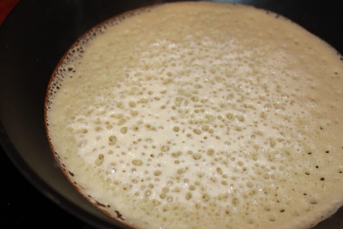 Заварные блины на водке