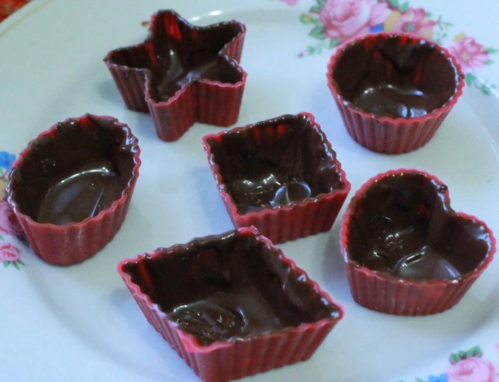 Шоколадные конфеты с начинкой