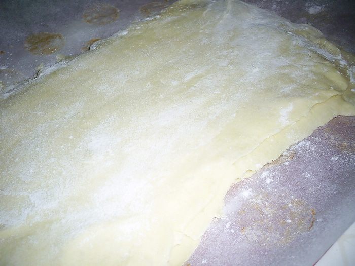 Слоеное картофельное печенье