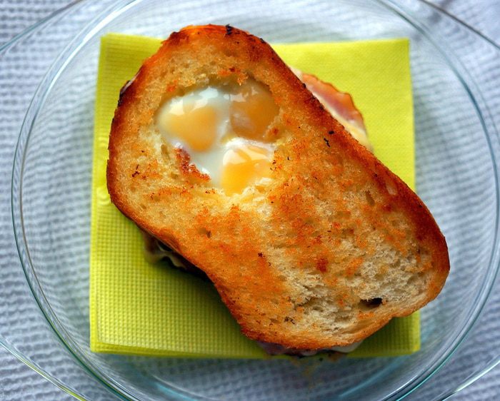 Бутерброд &amp;quot;Горячий квартет&amp;quot;