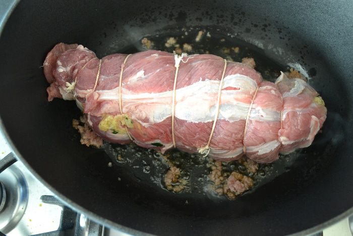 Мясной рулет по-неаполитански