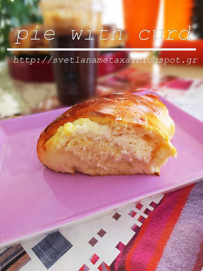 Пирог &amp;quot;Ромашка&amp;quot; с творожно-медовой начинкой